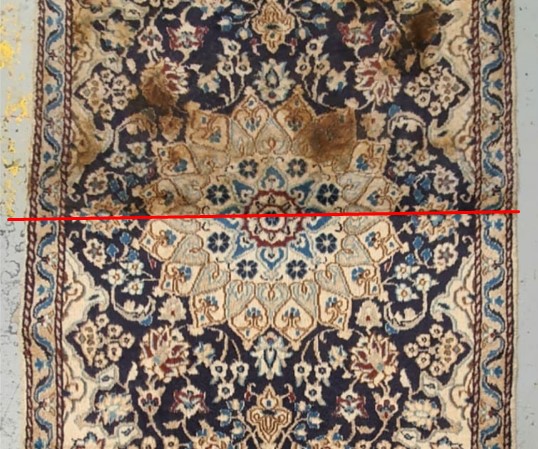 Nettoyage de tapis avec des produits naturels